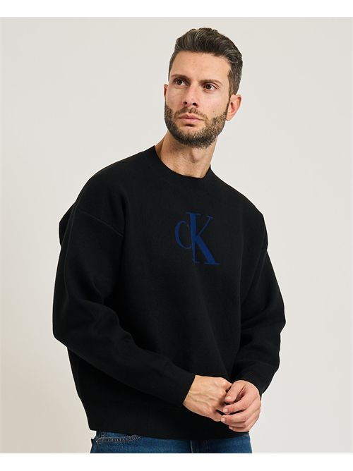 Calvin Klein Men's Merino Wool Sweater CALVIN KLEIN | LV04LB305GUB1